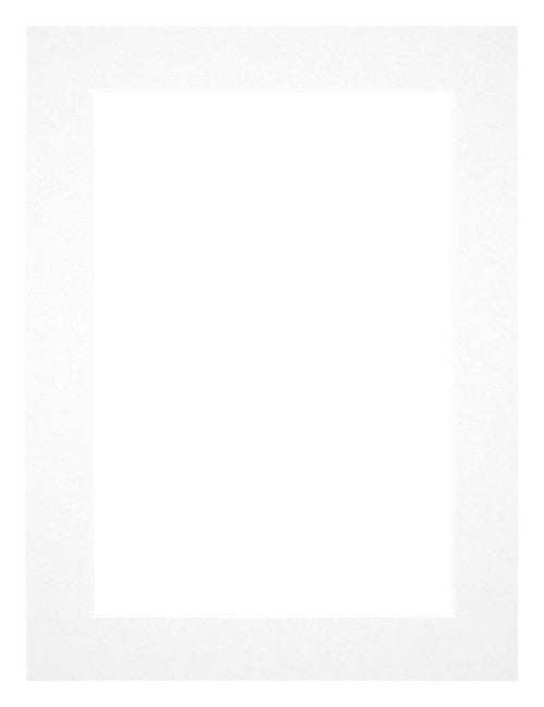 Passe Partout 45x60cm Carton Blanc Bord 4cm Droit De Face | Yourdecoration.fr