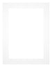 Passe Partout 45x60cm Carton Blanc Bord 4cm Droit De Face | Yourdecoration.fr