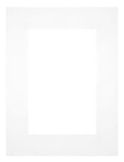 Passe Partout 45x60cm Carton Blanc Bord 6cm Droit De Face | Yourdecoration.fr