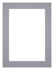 Passe Partout 45x60cm Carton Gris Bord 4cm Droit De Face | Yourdecoration.fr