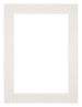 Passe Partout 45x60cm Carton Gris Clair Bord 4cm Droit De Face | Yourdecoration.fr