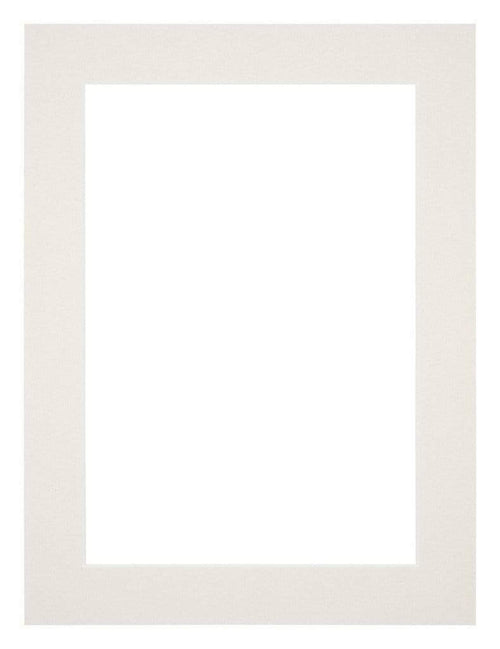 Passe Partout 45x60cm Carton Gris Clair Bord 4cm Droit De Face | Yourdecoration.fr