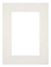 Passe Partout 45x60cm Carton Gris Clair Bord 6cm Droit De Face | Yourdecoration.fr