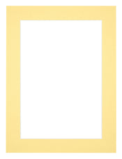 Passe Partout 45x60cm Carton Jaune Bord 4cm Droit De Face | Yourdecoration.fr