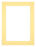 Passe Partout 45x60cm Carton Jaune Bord 4cm Droit De Face | Yourdecoration.fr