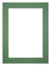 Passe Partout 45x60cm Carton Vert Foret Bord 4cm Droit De Face | Yourdecoration.fr