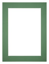 Passe Partout 45x60cm Carton Vert Foret Bord 4cm Droit De Face | Yourdecoration.fr