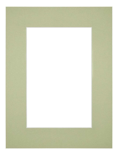 Passe Partout 45x60cm Carton Vert Menthe Bord 6cm Droit De Face | Yourdecoration.fr