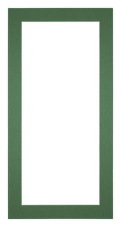 Passe Partout 45x80cm Carton Vert Foret Bord 4cm Droit De Face | Yourdecoration.fr