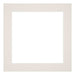 Passe Partout 50x50cm Carton Gris Clair Bord 5cm Droit De Face | Yourdecoration.fr