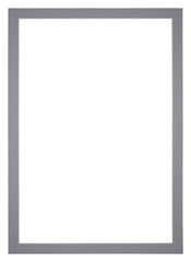 Passe Partout 50x70cm Carton Gris Bord 3cm Droit De Face | Yourdecoration.fr