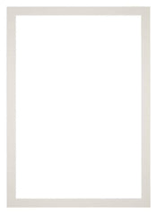 Passe Partout 50x70cm Carton Gris Clair Bord 3cm Droit De Face | Yourdecoration.fr