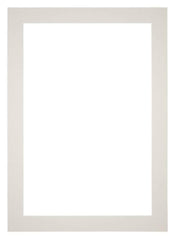 Passe Partout 50x70cm Carton Gris Clair Bord 5cm Droit De Face | Yourdecoration.fr