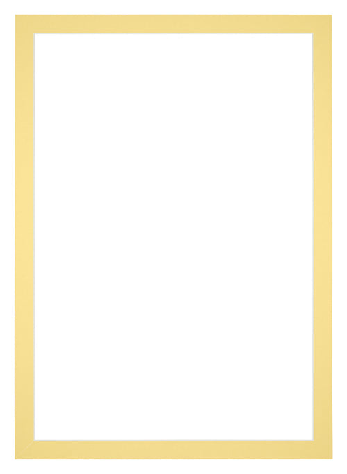 Passe Partout 50x70cm Carton Jaune Bord 3cm Droit De Face | Yourdecoration.fr