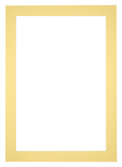 Passe Partout 50x70cm Carton Jaune Bord 5cm Droit De Face | Yourdecoration.fr