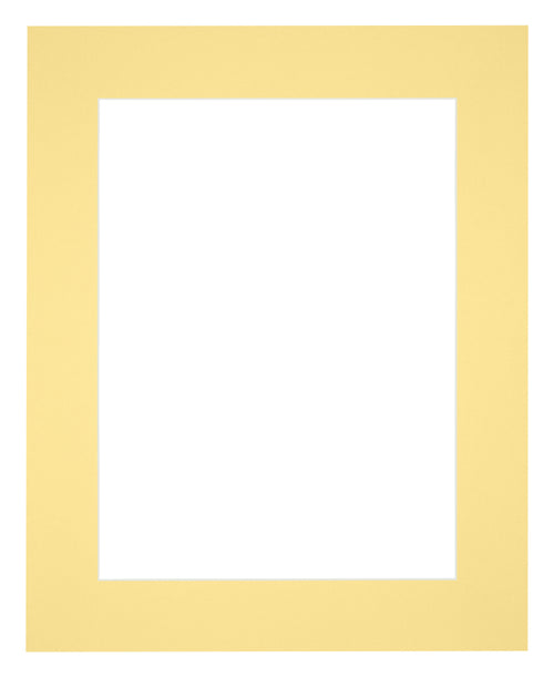 Passe Partout 56x71cm Carton Jaune Bord 6cm Droit De Face | Yourdecoration.fr