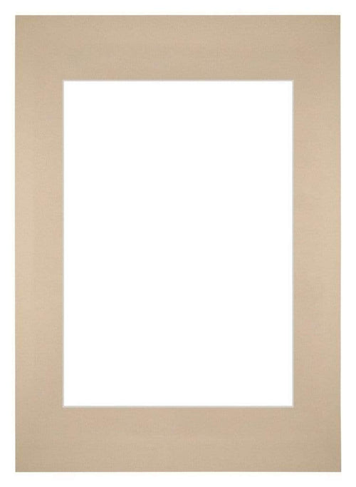 Passe Partout 59 4x84cm A1 A2 Carton Beige Bord Droit De Face | Yourdecoration.fr