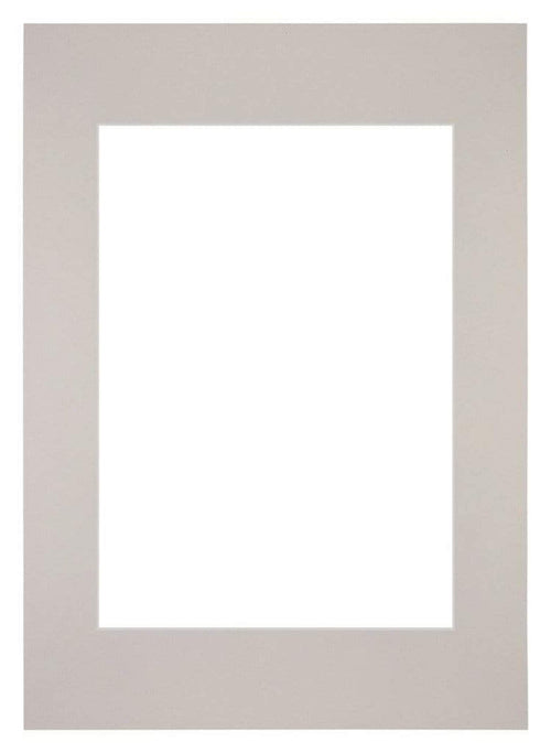 Passe Partout 59 4x84cm A1 A2 Carton Gris Graniet Bord Droit De Face | Yourdecoration.fr