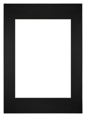 Passe Partout 59 4x84cm A1 A2 Carton Noir Bord Droit De Face | Yourdecoration.fr