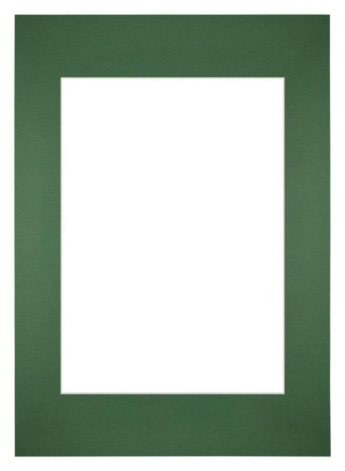 Passe Partout 59 4x84cm A1 A2 Carton Vert Foret Bord Droit De Face | Yourdecoration.fr