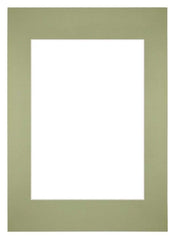 Passe Partout 59 4x84cm A1 A2 Carton Vert Menthe Bord Droit De Face | Yourdecoration.fr