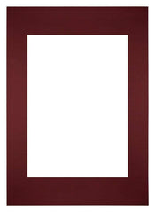 Passe Partout 59 4x84cm A1 A2 Carton Vin Rouge Bord Droit De Face | Yourdecoration.fr