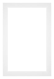 Passe Partout 61x91 5cm Carton Blanc Bord 3cm Droit De Face | Yourdecoration.fr