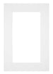 Passe Partout 61x91 5cm Carton Blanc Bord 6cm Droit De Face | Yourdecoration.fr