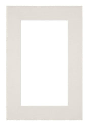 Passe Partout 61x91 5cm Carton Gris Clair Bord 6cm Droit De Face | Yourdecoration.fr