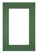 Passe Partout 61x91 5cm Carton Vert Foret Bord 6cm Droit De Face | Yourdecoration.fr