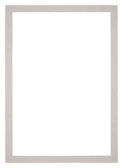 Passe Partout 70x100cm Carton Gris Graniet Bord 3cm Droit De Face | Yourdecoration.fr