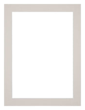 Passe Partout 75x100cm Carton Gris Graniet Bord 3cm Droit De Face | Yourdecoration.fr