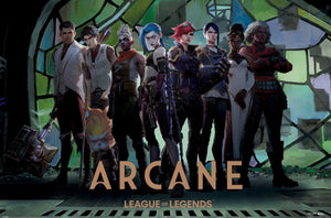 Poster Arcane Characters In Zaun Arcade 61x91 5cm PP2401784 | Yourdecoration.fr