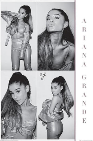 Affiche Poster Ariana Grande Black And White 61x91.5cm Grupo Erik PP33929 | Yourdecoration.fr