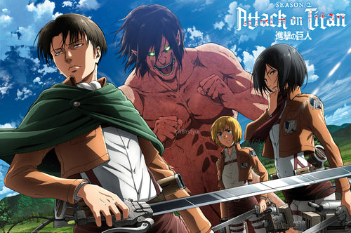 Poster-Attack-On-Titan-Ready-To-Fight-91-5x61cm-Abystyle-GBYDCO979 | Yourdecoration.fr