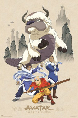 Poster Avatar The Last Airbender 61x91 5cm Grupo Erik GPE5900 | Yourdecoration.fr