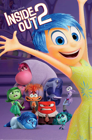 Poster Inside Out 2 61x91 5cm PP2401363 | Yourdecoration.fr