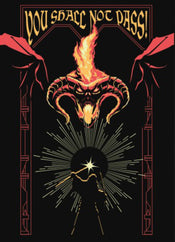 Poster Lord Of The Rings Balrog Glow In The Dark 61x91 5cm Grupo Erik GPEPR011 Glow In The Dark | Yourdecoration.fr