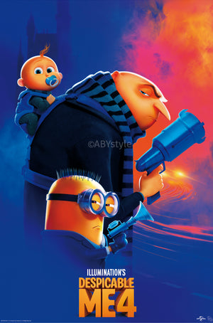 Poster Minions Despicable Me 4 61x91 5cm Abystyle GBYDCO667 | Yourdecoration.fr