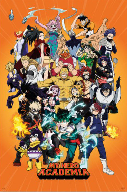 Poster My Hero Academia 61x91 5cm Grupo Erik GPE5847 | Yourdecoration.fr