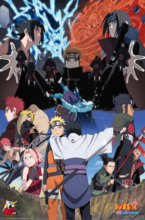 Poster-Naruto-Shippuden-Rivals-61x91-5cm-GBYDCO563 | Yourdecoration.fr