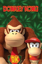 Poster Nintendo Donkey Kong And Diddy Kong 61x91 5cm PP2402574 | Yourdecoration.fr