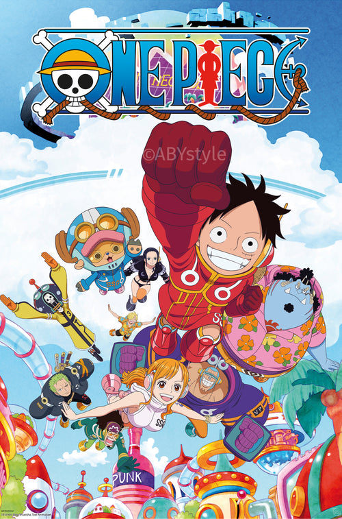 Affiche Poster One Piece Egghead Cover 61x91 5cm Abystyle GBYDCO658 | Yourdecoration.fr