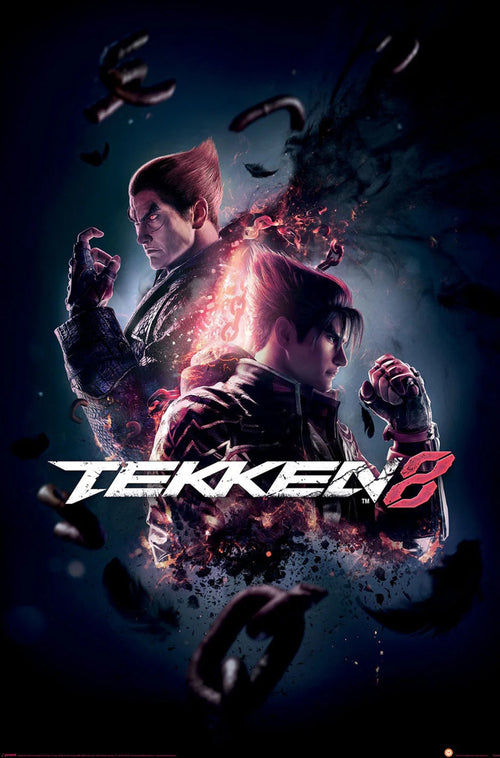 Affiche Poster Tekken 8 Key Art 61x91 5cm PP35447 | Yourdecoration.fr