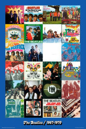 Affiche Poster The Beatles Era 1967 1970 61x91.5cm Grupo Erik GPE5854 | Yourdecoration.fr