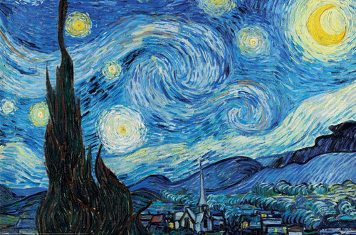 Affiche Poster Vincent Van Gogh Starry Night 91 5x61cm PP2400690 2 | Yourdecoration.fr