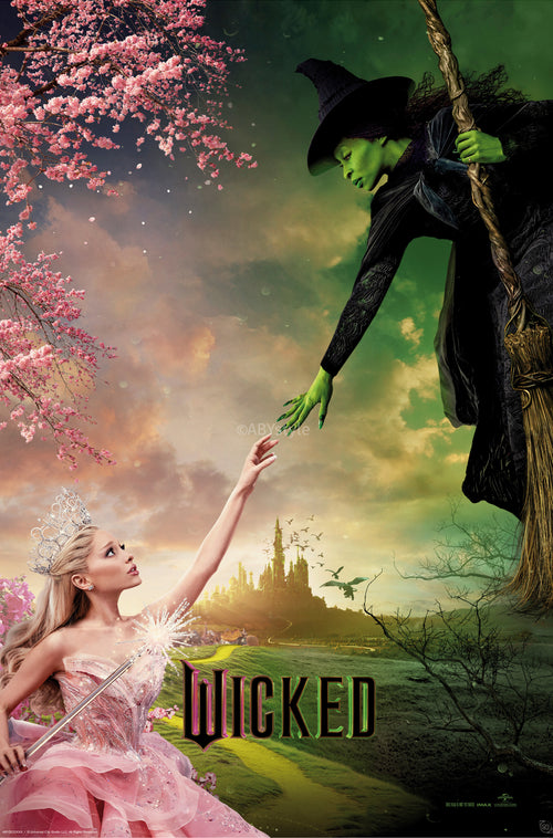 Poster Wicked Elphaba And Glinda 61x91 5cm Abystyle GBYDCO701 | Yourdecoration.fr