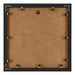 Tucson Aluminium Cadre Photo 30x30cm Noir Brossé Arriere | Yourdecoration.fr