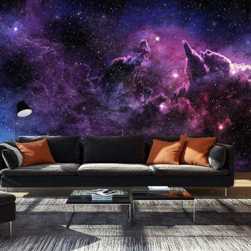 Papier Peint - Purple Nebula 100x70cm - Intissé