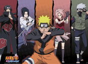 Naruto Shippuden Shippuden Group Nr 1 Affiche 52X38cm | Yourdecoration.fr